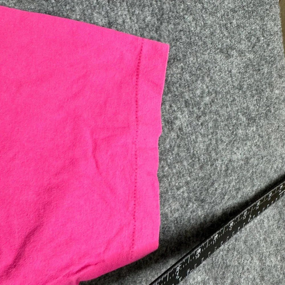 Fruit of the Loom T-Shirt Mens Size XL Pink CMN Telethon Graphic Vintage USA